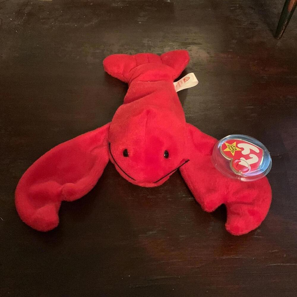 🍁Ty beanie babies Pinchers Lobster DOB 6/19/93 - Picture 9 of 12